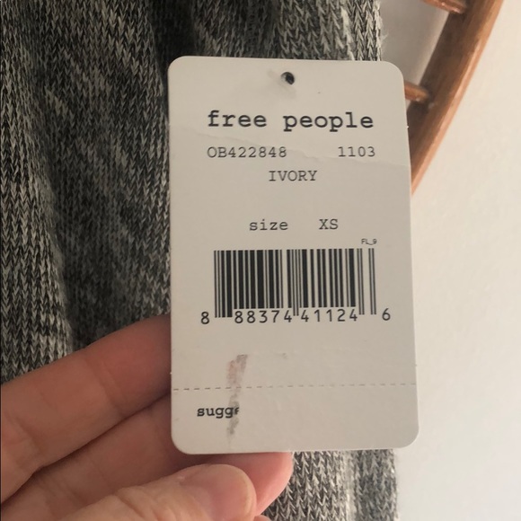 Free People Chasing Your Shadow Hacci Top - Picture 5 of 5